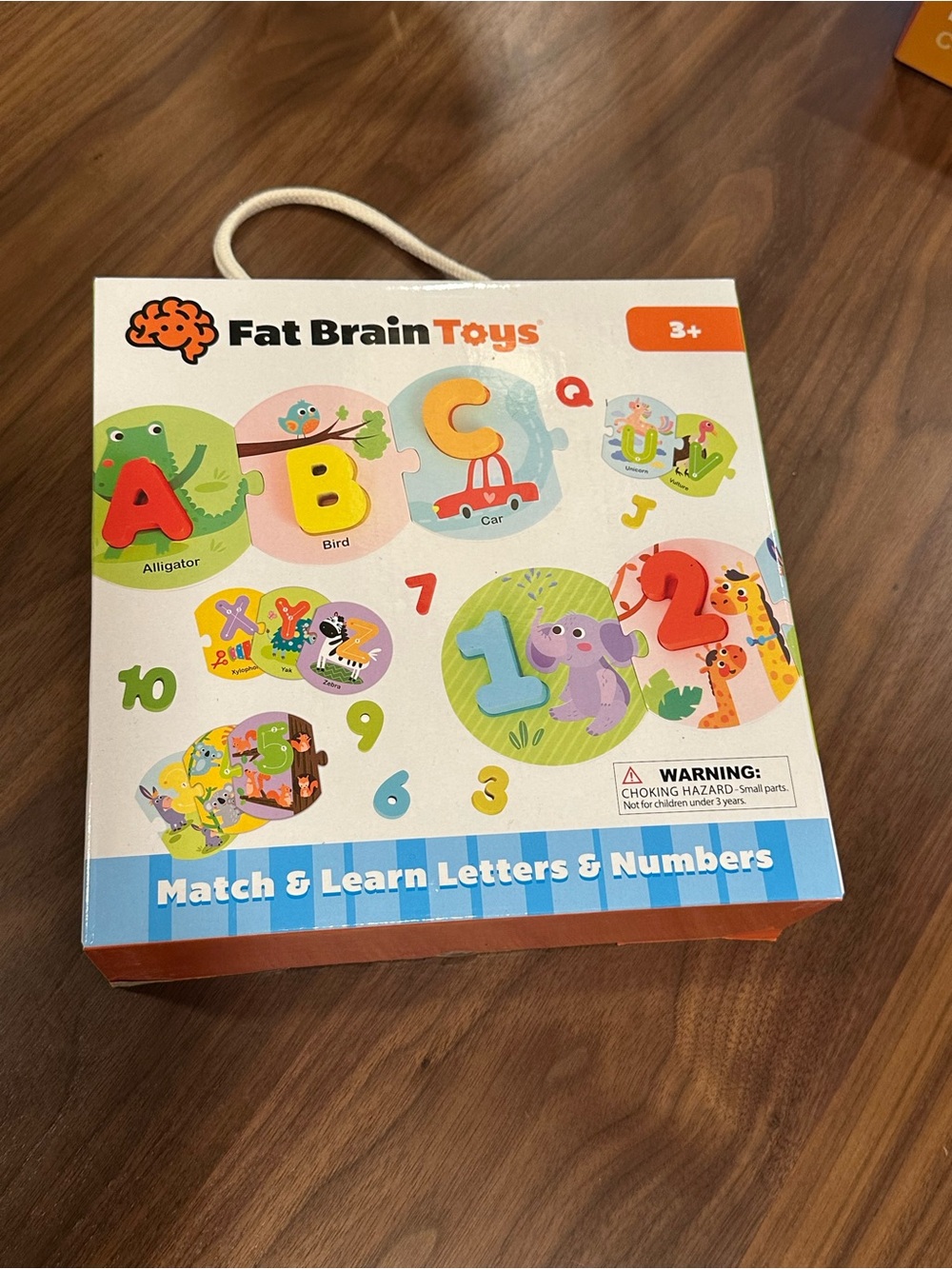 Fat Brain Toys Match & Learn Letters & Numbers - Multicolor Kids Learning Set